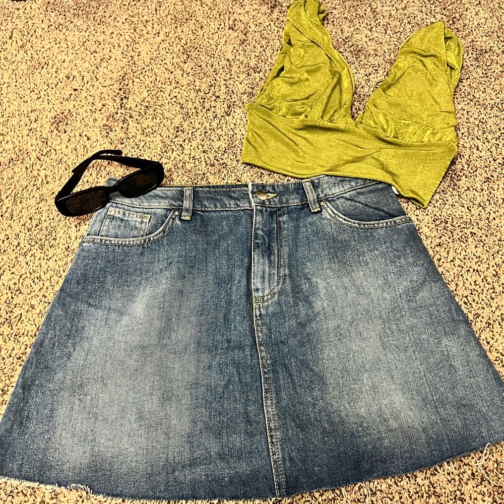 H&M Jean Skirt
